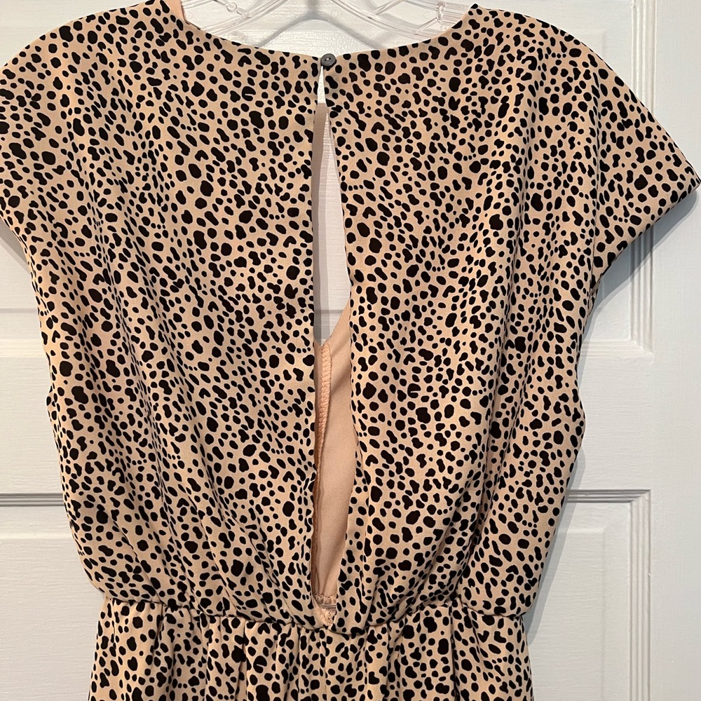Leopard Print Romper - image 5